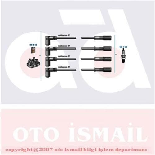DODUCO BUJİ KABLO TK PALIO-PALIO WEEKEND-SIENA 1.4 EL 46427497-4655306 OEM: 46427497-4655306 - DODUCO 7674 kodlu oto yedek parça