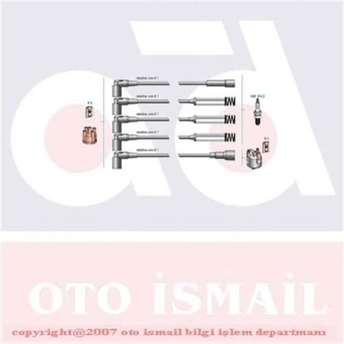 DODUCO BUJİ KABLOSU OPEL A KASA TÜM MODELLER 4 TÜPLÜ OEM: 1612537 - DODUCO 7815 kodlu oto yedek parça