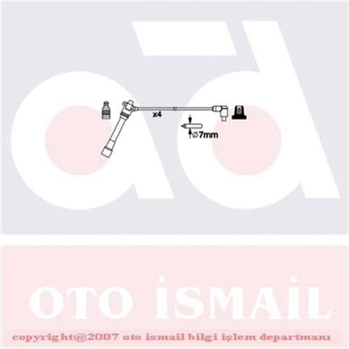 DODUCO BUJİ KABLO TK. ALBEA 1.2I 16V 05 46474814 OEM: 46474814 - DODUCO 7826 kodlu oto yedek parça