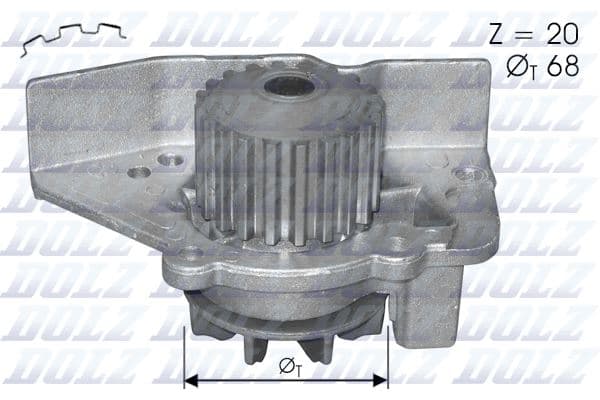 DOLZ DEVİRDAİM P306-P406-XANTIA-XSARA 2.0 16V 1201.93-1201.A1-9566950080 OEM: 1201.93-1201.A1-9566950080 - DOLZ C118 kodlu oto yedek parça