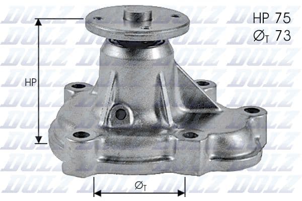 DOLZ DEVİRDAİM ASTRA F-G-COMBO 94-01 CORSA B-VECTRA A-B 1.7D OEM: 1334069-6334038-93179364 - DOLZ O143 kodlu oto yedek parça