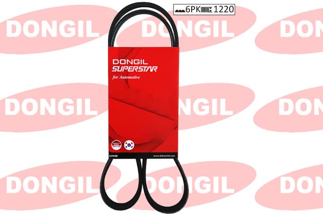 DONGIL ALTERNATÖR KAYIŞI C4-C5-SCUDO-FOCUS II -LAGUNA III-MEGANE III 2.0 16V 5750.XN OEM: 5750.XN - DONGIL 6PK1220 kodlu oto yedek parça