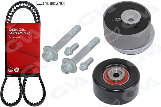 DONGIL EKSANTRİK GERGİ KİTİ 146x240 ASTRA H-J-INSIGNIA-VECTRA C-CRUZE 1.6-1.8 Z16XEP-XER-A16LET-XER-B16XER OEM: 1606314-1606355-95516739-95516740 - DONGIL KIT146STS24 kodlu oto yedek parça