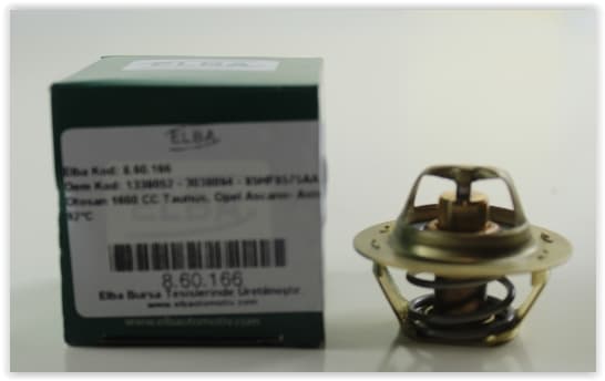 ELBA TERMOSTAT CORSA A-B-ASTRA F-G-VECTRA A-B-ASCONA C-KADETT E-CIELO-LANOS 92C 4898.92 1338052-4892107AB-04792160 OEM: 1338052-4892107AB-04792160 - ELBA 860166 kodlu oto yedek parça