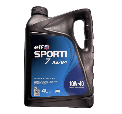 ELF MOTOR YAĞI ELF SPORTI 7 A3/B4 10W40 3B 4 LİTRE - ELF 221277 kodlu oto yedek parça