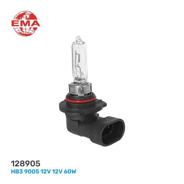 EMA HALOGEN AMPUL 9005 12V 60W HB3  - EMA 128905 kodlu oto yedek parça