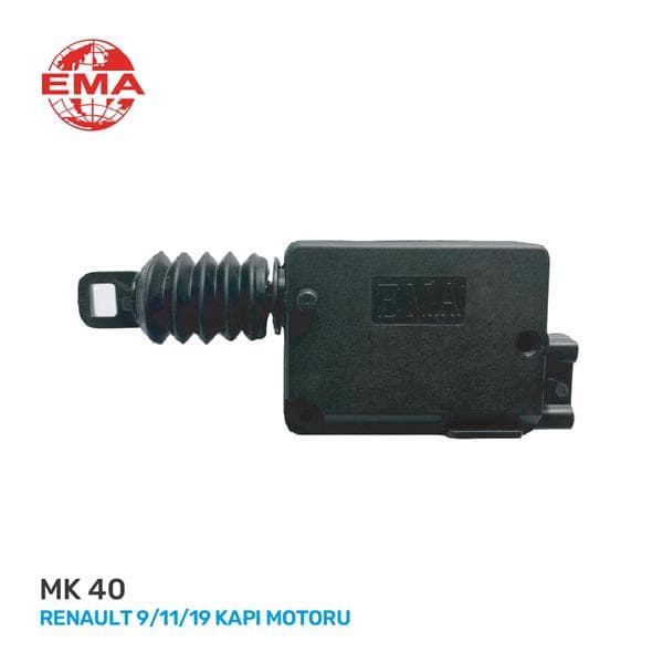 EMA KAPI KİLİT-BAGAJ MOTORU R9-R11-R19-R21-CLIO-MEGANE-KANGOO-MASTER II MERKEZİ KİLİT MOTORU 7701029259-7701039565-7702127962 OEM: 7701029259-7701039565-7702127962 - EMA MK40 kodlu oto yedek parça
