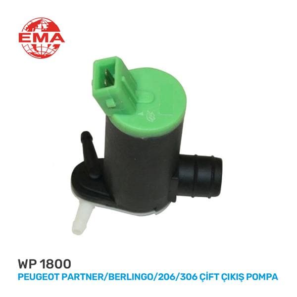 EMA CAM SU FİSKİYE POMPASI ÇİFT ÇIKIŞ PARTNER-BERLINGO-P206-P306-SAXO 6434.60 OEM: 6434.60 - EMA WP1800 kodlu oto yedek parça