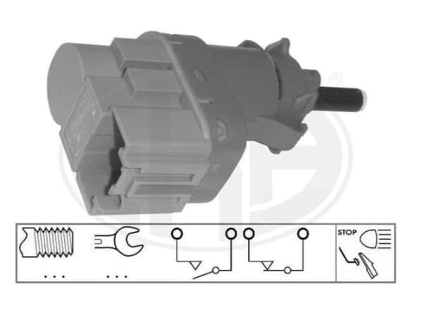 ERA- FREN PEDAL MÜŞÜRÜ-FORD FOCUS-COURİER-TRANSIT 12> C-MAX KUGA GALAXY VOLVO S40 C30 V40 OEM: GL3T 9G854 BA-8T4T 9G854 AA - ERA 330797 kodlu oto yedek parça