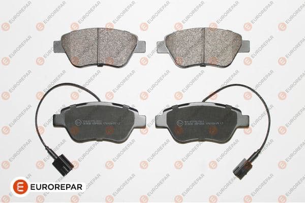 EUROREPAR ÖN BALATA NEMO 1.3 HDİ 75 09 BIPPER 1.3 HDİ 75 10 BIPPER TEPEE 1.3 HDİ 10 FIORINO 1.4 1.3D 09 ÇİFT FİŞLİ OEM: 4254.C8-77365651-77364874 - EUROREPAR 1617283380 kodlu oto yedek parça