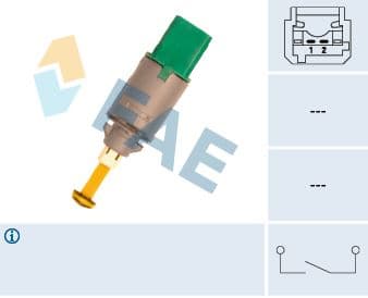 FAE FREN MÜŞÜRÜ MEGANE-CLIO I-II SYMBOL II-KANGOO 1.5DCI-CLIO II 1.2-1.4-1.6 16V-1.9D MASTER-MOVANO III 8200276360-2532000QAE OEM: 8200276360-2532000QAE - FAE 24900 kodlu oto yedek parça