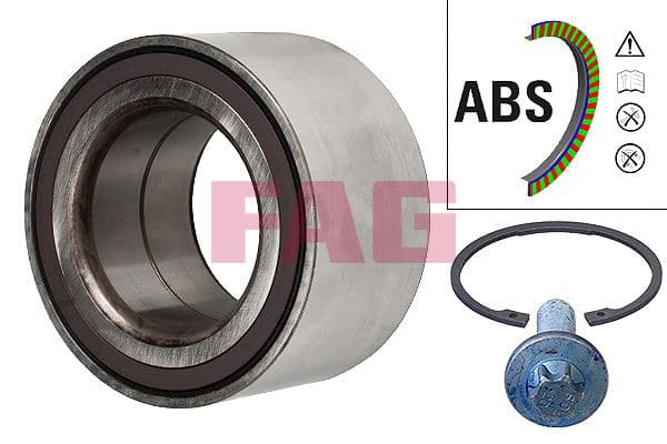 FAG TEKER RULMANI ON MERCEDES W204 S204 X204 C218 X218 W212 S212 W221 C216 A2219810406 OEM: A2219810406 - FAG 713667990 kodlu oto yedek parça