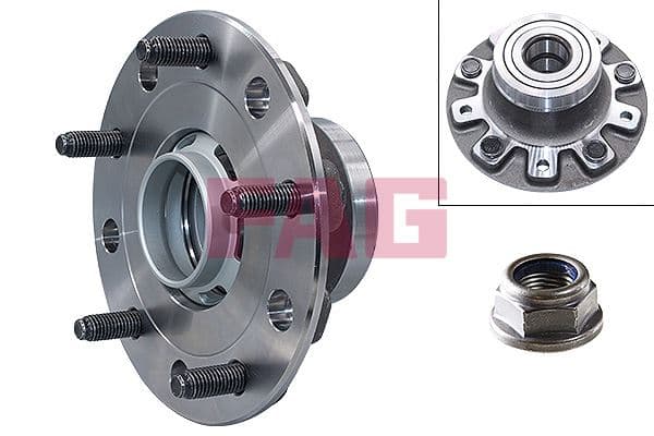 FAG ARKA TEKER PORYALI BİLYA TRANSIT 14> CUSTOM 12>KISA KASA ÖNDEN ÇEKER OEM: KTBK211A049AA-1763850-BK212B664CB - FAG 713678920 kodlu oto yedek parça