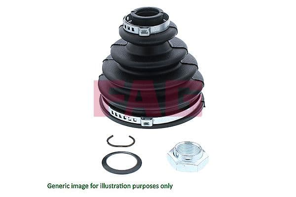 FAG AKS KORUGU ARKA DIS BMW E39 E38 E53 E52 OEM: 33211229213 - FAG 772010530 kodlu oto yedek parça