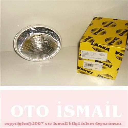 FARBA FAR REFLEKTÖRÜ DIŞ H4 R12 TOROS ÇERÇEVESİZ  - FARBA 11705E kodlu oto yedek parça