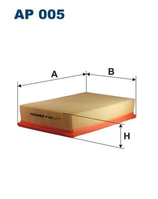 FILTRON HAVA FİLTRESİ GOLF-JETTA-PASSAT 86-91 EM 330129620 OEM: 330129620 - FILTRON AP005 kodlu oto yedek parça