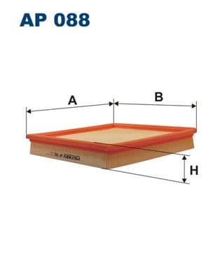 FILTRON HAVA FILTRESI BMW M42 M43 M44 E36 OEM: 13721247404 - FILTRON AP088 kodlu oto yedek parça