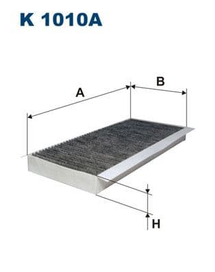 FILTRON KABİN FİLTRESİ FORD FİESTA COURİER II-FİESTA IV 96-02 -KA-PUMA 96FX19G244AAHF OEM: 96FX19G244AAHF - FILTRON K1010A kodlu oto yedek parça