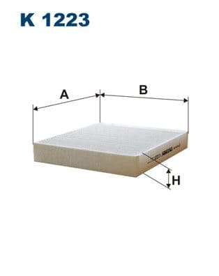 FILTRON POLEN FİLTRESİ ASTRA J 1.4-1.6-1.6T-1.3-1.7-2.0CDTI-INSIGNIA 1.6-1.8-2.0CDTI-MERIVA B1.3-1.7- ZAFIRA 1808524-13271190-52425938 OEM: 1808524-13271190-52425938 - FILTRON K1223 kodlu oto yedek parça