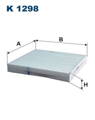 FILTRON KABİN FİLTRESİ HONDA JAZZ III GE 1.4 VTEC 100HP 12/08- OEM: 80292TF0G01 - FILTRON K1298 kodlu oto yedek parça