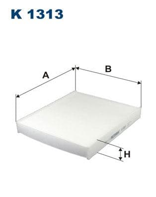 FILTRON POLEN FILTRESI MERCEDES G-CLASS W461 W463 . AUDI A2 . SEAT CORDOBA IBIZA . SKODA FABIA . VW POLO K 1313 OEM: A4638300018-6Q0820367 - FILTRON K8019 kodlu oto yedek parça