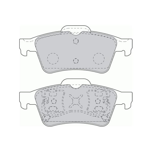 FORD- ARKA BALATA LGN II 01> MGN II-LATITUDE-VECTRA C 03>FOCUS II 05> CONNEC 06>CMAX06>PRIMERA 02> OEM: 7701206609-1605196-2T142M008A1A - FORD 2T142M008A1A kodlu oto yedek parça