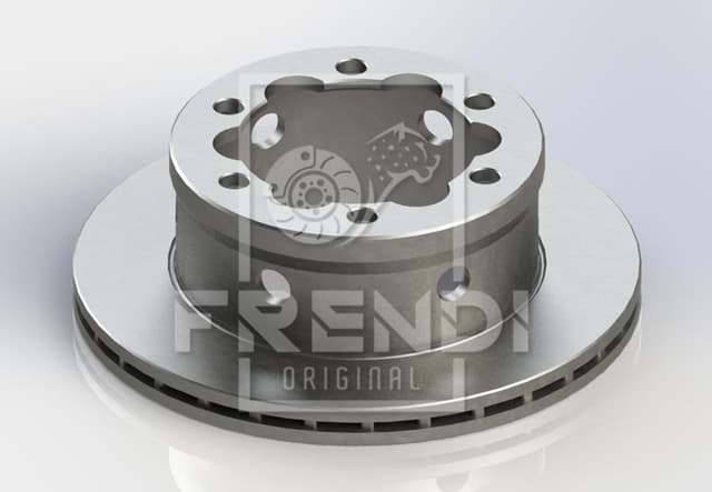 FRENDI FREN DISKI ARKA MERCEDES SPRINTER B901 B904 . VW LT 28-35-46 CIFT TEKER A9044230312-2D0615601B OEM: A9044230312-2D0615601B - FRENDI 24142 kodlu oto yedek parça
