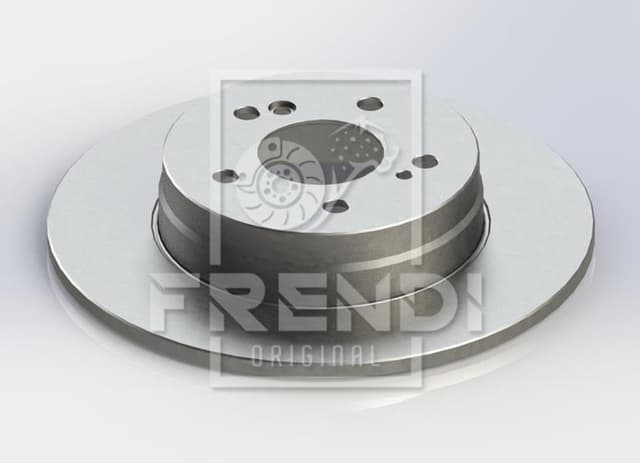 FRENDI FREN DISKI ARKA MERCEDES W203 CL203 S203 C209 A209 A2104231012 OEM: A2104231012 - FRENDI 24203 kodlu oto yedek parça