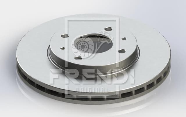 FRENDI ÖN FREN DİSKİ HAVA KANALLI MITSUBISHI LANCER 1.6L 4G18 CS3A 03-08 276 çap x 4 bijon - Takım disk fiyatıdır OEM: MR510741-MR510742-MR527825 - FRENDI 25426 kodlu oto yedek parça
