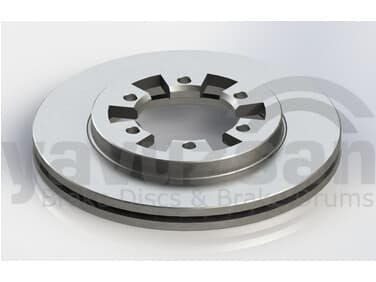 FRENDI ÖN FREN DİSKİ NISSAN PICK UP D21 86 250x22 HAVALI 6 DELİK OEM: 4020601G00-4020601G01-4020601G03 - FRENDI 26083 kodlu oto yedek parça