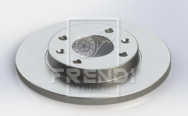 FRENDI ÖN FREN AYNASI PEUGEOT P206 98 12 P306 93 01 CITROEN XSARA 97 05 ABS SİZ 247x13x4DL DOLU SOĞUTMASIZ OEM: 4246.R8-4246.R9-4249.A5 - FRENDI 28501 kodlu oto yedek parça