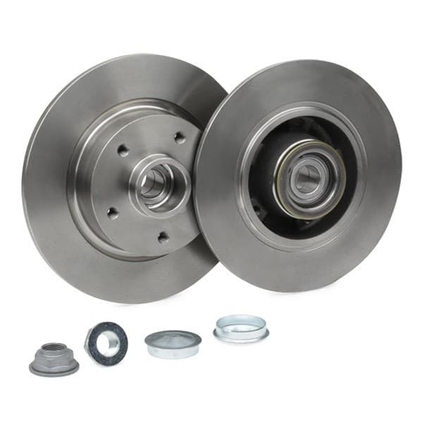 FRENDI ARKA FREN AYNASI RULMANLI RENAULT MEGANE III 09 15 SCENIC III 09 15 GRAND SC NIC III 09 15 260x8x86.2 5 DELİK 432002188R-432006506R-432007556R OEM: 432002188R-432006506R-432007556R - FRENDI 30597B kodlu oto yedek parça