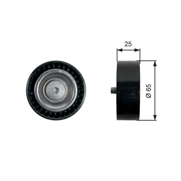 GATES KAYIS GERGI RULMANI MERCEDES C218 W212 S212 W221 W222 W166 OEM: A2782020619 - GATES T36432 kodlu oto yedek parça