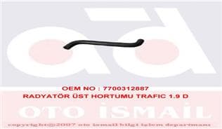 GB 1770 RADYATÖR ÜST HORTUMU TRAFIC 1.9 D OEM: 7700312887 - GB 71270 kodlu oto yedek parça