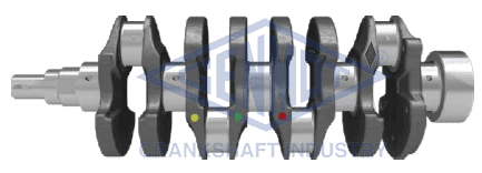 GENMOT KRANK MİLİ HYUNDAI ACCENT ERA 1.6L G4ED benzinli 06-10 / KIA CERATO 04- 2311126100-1 OEM: 2311126100-1 - GENMOT 1444 kodlu oto yedek parça