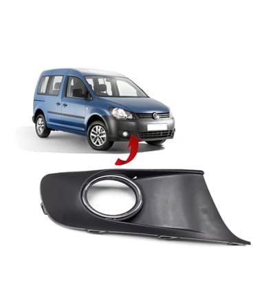 GKL SİS KAPAGI SİSLİ NİKELAJLI SAG CADDY 2011-2014 OEM: 1T0853666T - GKL 291352 kodlu oto yedek parça