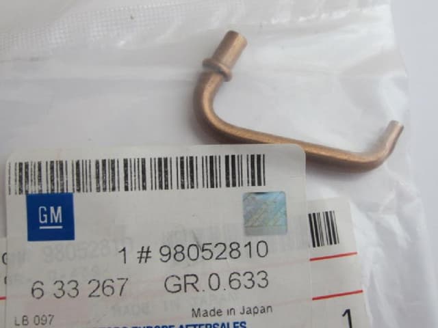 GM YAĞ JETİ CORSA C-COMBO C-ASTRA H-MERIVA A 1.7 OEM: 98052810 - GM 98052810 kodlu oto yedek parça