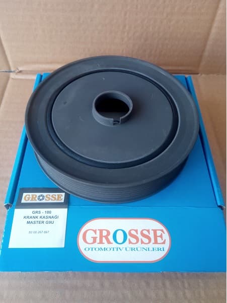 GROSSE KRANK KASNAĞI RENAULT MASTER 2.5 DCİ 16V 02 ENG. G9U OEM: 8200267867 - GROSSE 180 kodlu oto yedek parça
