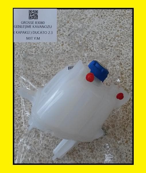 GROSSE GENLEŞME KAVANOZU DUCATO III-BOXER III-JUMPER III 2.3 RADYATÖR EK SU DEPOSU 1323.KJ-1358583080-1323.CY OEM: 1323.KJ-1358583080-1323.CY - GROSSE 83080 kodlu oto yedek parça