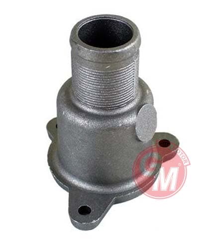 GUA TERMOSTAT YUVA KAPAĞI RENAULT CLIO-KANGOO-MEGANE-DACIA LOGAN 1.4-1.6 K4J-K4M ALİMİNYUM / BORUSUZ OEM: 8200155515-8200578089 - GUA 42057 kodlu oto yedek parça