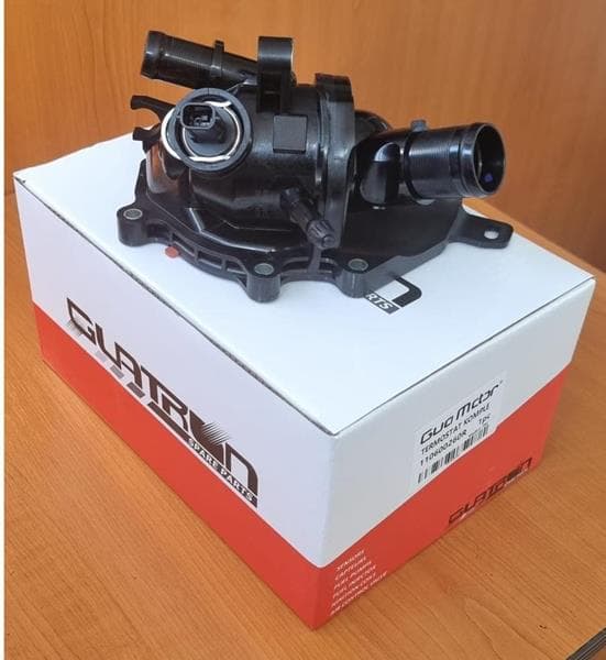 GUA TERMOSTAT KOMPLE RENAULT MEGANE IV KADJAR DUSTER XJD 1.3 TCE H5H OEM: 110600260R-110609301R-1106000Q2E - GUA 42101 kodlu oto yedek parça