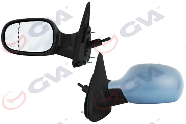 GVA DIŞ DİKİZ AYNASI SOL MEGANE 99 MEKANİK ASTARLI ASFERİK 1 FİŞ VM-129PAL 7701471858 OEM: 7701471858 - GVA 1011101 kodlu oto yedek parça