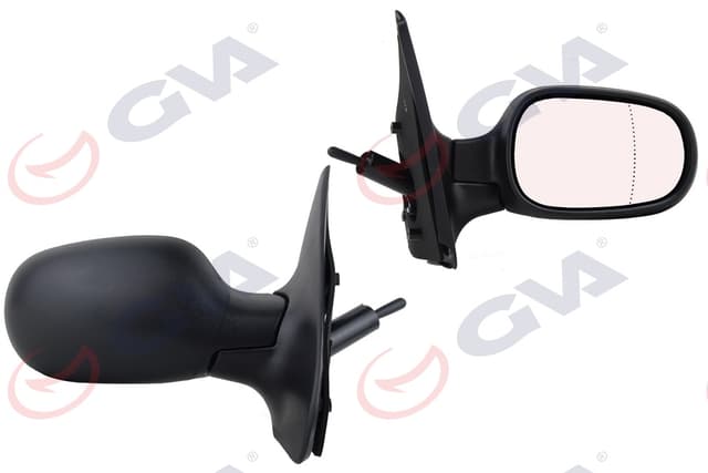 GVA DIŞ DİKİZ AYNASI SAĞ SYMBOL 98 MEKANİK KONVEKS VM-135R OEM: 7700415326-8200219319 - GVA 1014110 kodlu oto yedek parça