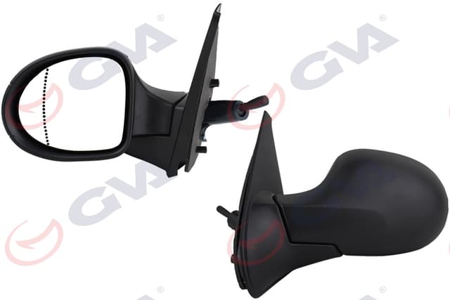 GVA DIŞ DİKİZ AYNASI SOL SYMBOL THALIA 08 MEKANİK ASFERİK VM-6124-AL OEM: 7701070379 - GVA 1014173 kodlu oto yedek parça