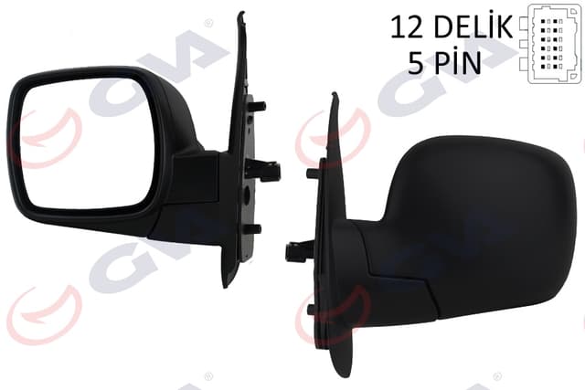 GVA DIŞ DİKİZ AYNASI SOL KANGOO 08 ELEKTRİKLİ ISITMALI KONVEKS 5 FİŞ VM-6131EHL 7701068840-8200495731 OEM: 7701068840-8200495731 - GVA 1016150 kodlu oto yedek parça
