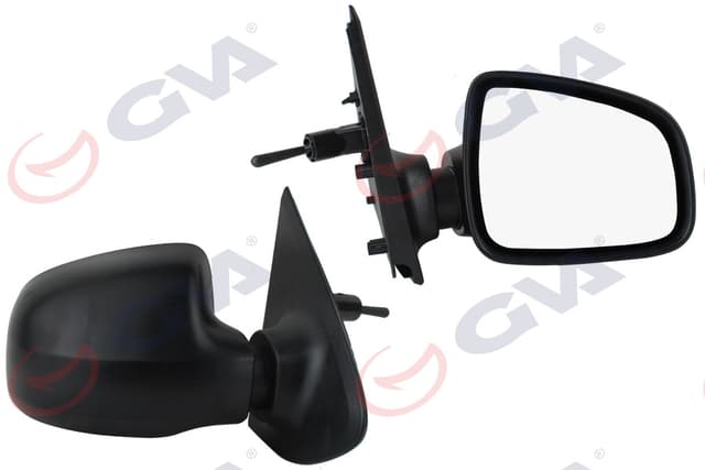GVA DIŞ DİKİZ AYNASI SAĞ SANDERO STEPWAY 12 MEKANİK SİYAH KAPAK KONVEKS VM-6804R 963018898R OEM: 963018898R - GVA 1019172 kodlu oto yedek parça