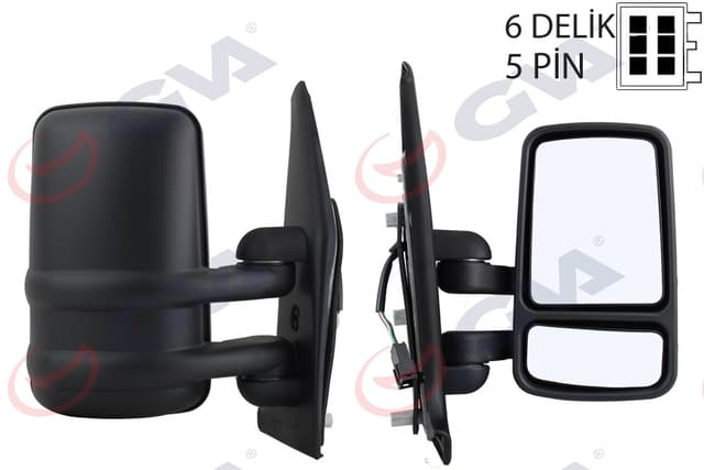 GVA DIŞ DİKİZ AYNASI SAĞ MASTER-MOVANO 95 ELEKTRİKLİ ISITMALI KONVEKS 7700353143 OEM: 7700353143 - GVA 1019224 kodlu oto yedek parça