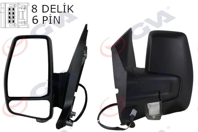 GVA DIŞ DİKİZ AYNASI SOL TRANSİT CUSTOM V362 12 17 ELEKTİRİKLİ ISITMALI SİNYALLİ BK21 17683 BL5JA6-2123229 OEM: BK21 17683 BL5JA6-2123229 - GVA 1032215 kodlu oto yedek parça
