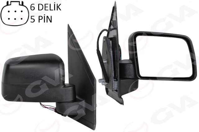 GVA DIŞ DİKİZ AYNASI SAG ELEKTRİKLİ ISITMALI KÖR NOKTALI CONNECT 09 14 OEM: 9T1617682AH-5211698 - GVA 1033154 kodlu oto yedek parça
