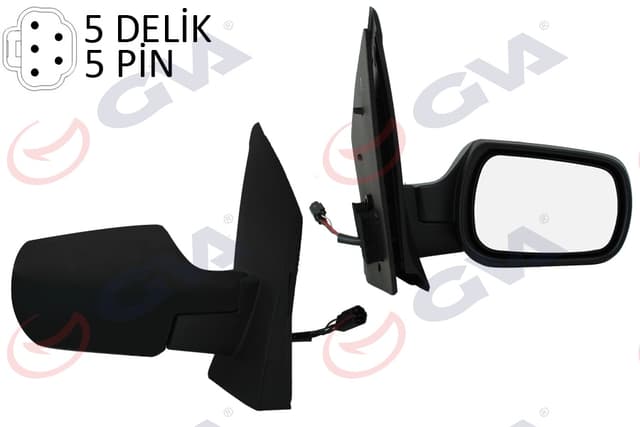 GVA DIŞ DİKİZ AYNASI SAĞ FIESTA 02 ELEKTRİKLİ ISITMALI KONVEKS 5 FİŞ VM-312EHR 2S61-17682-BP-1148204-1222825 OEM: 2S61-17682-BP-1148204-1222825 - GVA 1037130 kodlu oto yedek parça